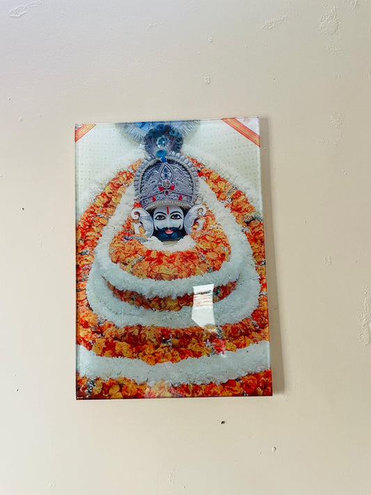 GAS- Khatu Shyam Ji Acrylic Borderless Frame- Wall Hanging