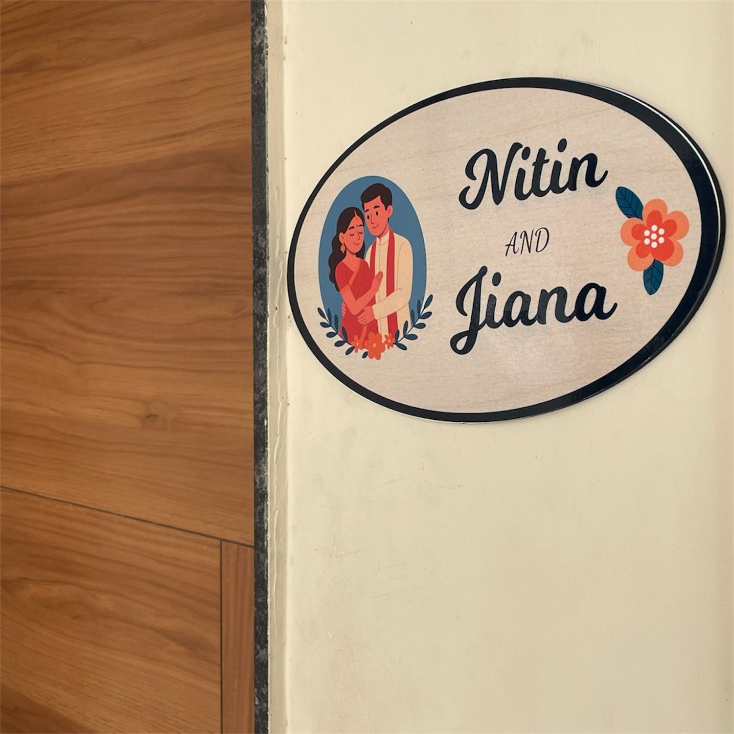 GAS-Customized Home Name Plate