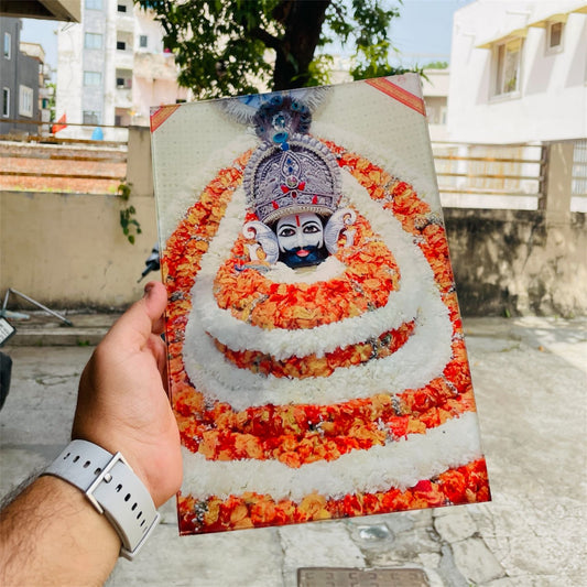 GAS- Khatu Shyam Ji Acrylic Borderless Frame- Wall Hanging